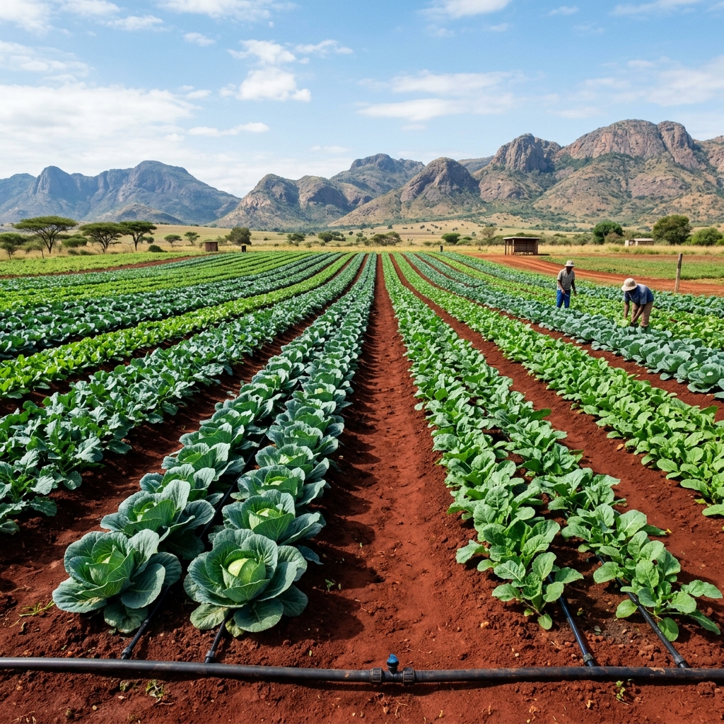 Local Cabbage Field